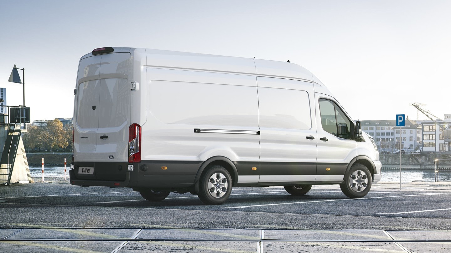 New Ford Transit Van exterior 360 video